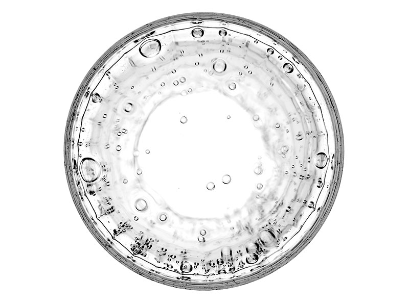 One clear cell.